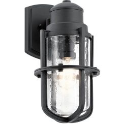 Elstead Lighting Suri lámpara de pared para exteriores 1x60 W negro KL-SURI-M