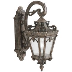 Elstead Lighting Tournai lámpara de pared para exteriores 1x60 W gris-marrón KL-TOURNAI2-M