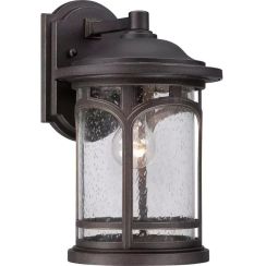 Elstead Lighting Marblehead lámpara de pared para exteriores 1x60 W marrón QZ-MARBLEHEAD2-M
