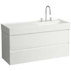 Laufen Lani armario 118x45x51.5 cm suspendido, para lavabo blanco H4039821122601