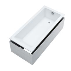 Schedline Praia SET recogedor con escobilla 150x75 cm blanco 3WST.PS1P-15075