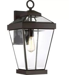 Elstead Lighting Ravine lámpara de pared para exteriores 1x60 W marrón QZ-RAVINE2-L