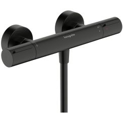 Hansgrohe Ecostat Element grifo para ducha a pared con termostato cromo-negro 13346340