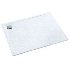 Schedline Libra White Stone plato de ducha rectangular 140x90 cm blanco 3SP.L1P-90140/B/ST