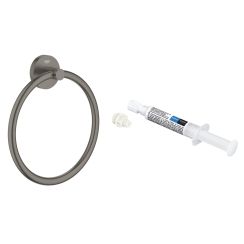 Conjunto toallero Grohe Start 41174AL0, pegamento Grohe QuickGlue 41127000