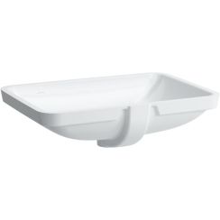 Laufen Pro lavabo 60x40 cm rectangular bajo encimera blanco brillante H8119694001091