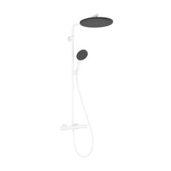 Hansgrohe Raindance Alive S conjunto de ducha a pared con termostato con rociador con efecto lluvia blanco 24594700