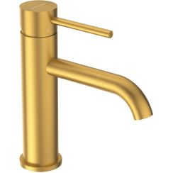 Balneo Cascade grifo para lavabo de pie oro H0101040101