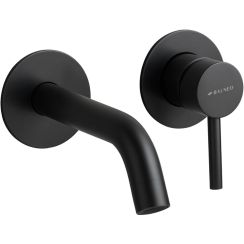 Balneo Cascade grifo para lavabo empotrado negro H0101060202