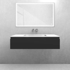 Conjunto lavabo Oltens Stila 40203000, armario Oltens Vernal 60011300