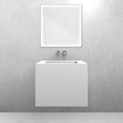 Conjunto lavabo Oltens Stila 40200900, armario Oltens Vernal 60013700