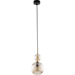 TK Lighting Sophia Cognac lámpara colgante 1x10 W marrón-ámbar 11040