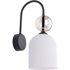 TK Lighting Sophia Cognac White lámpara de pared 1x10 W blanco-marrón 11587