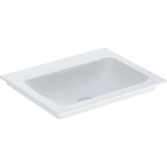 Geberit One lavabo 75x55 cm rectangular para mueble blanco brillante 505.011.01.2