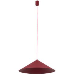 TK Lighting Lume XL lámpara colgante 1x11 W burdeos 11697