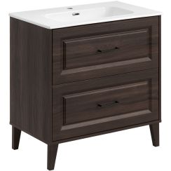Conjunto armario Comad Dorothy Ristretto DOROTHY RISTRETTO 82-80-46-2S, lavabo Comad Go GO80/DP-8095