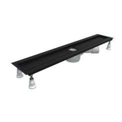 Schedline Regular Flow desagüe lineal 90 cm negro SOLBSN-90080C
