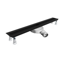 Schedline Slight Flow cubierta para desagüe lineal 70 cm negro SOLBWN-70035C