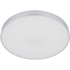 TK Lighting Velis plafón 1x30 W blanco-cromo 18282