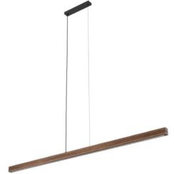 TK Lighting Viga Wood Led lámpara colgante 1x24 W madera 11654