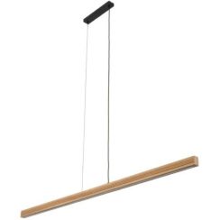 TK Lighting Viga Wood Led lámpara colgante 1x24 W madera 11651