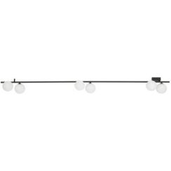 TK Lighting Imelo lámpara de techo 6x8 W blanco-negro 11479