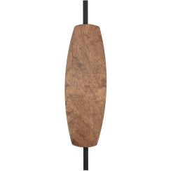 TK Lighting Mareva lámpara de pared 1x9 W madera 11433