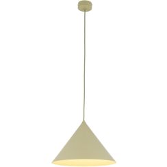 TK Lighting Cono lámpara colgante 1x15 W verde 11419