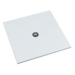 Schedpol De Luxe plato de ducha cuadrado 100x100 cm blanco 3.042