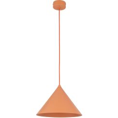 TK Lighting Cono lámpara colgante 1x15 W salmón 11384
