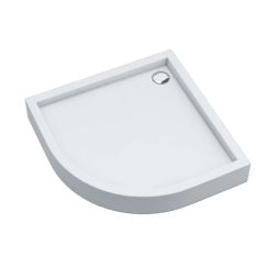 Schedpol Medium plato de ducha semicircular 90x90 cm blanco 3.4734