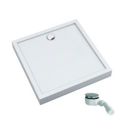 Schedpol Competia New plato de ducha cuadrado 90x90 cm blanco 3.4831