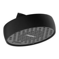 Hansgrohe Activera Select S ducha con efecto lluvia 9.5x9.5 cm circular negro 28061670