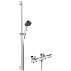Hansgrohe Activera Select S conjunto de ducha a pared con termostato cromo 28086000