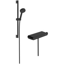 Hansgrohe Activera Select S conjunto de ducha a pared con termostato negro 28087670