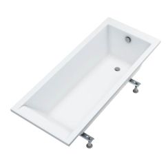 Schedpol Ferra Set bañera con carcasa 160x70 cm blanco 3.532/OULED/S