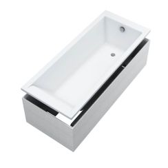 Schedpol Ferra Set recogedor con escobilla 140x70 cm blanco 3.530/NO-9.114