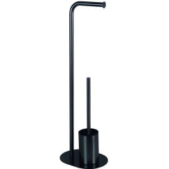 BISK Harmony soporte para papel higiénico con escobilla de wc || 08620