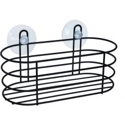 BISK Niagara cesta de baño negro 08267