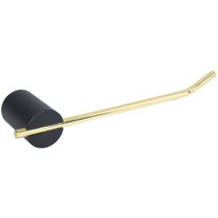 BISK Sintra portarrollos de papel higiénico negro-oro 08305