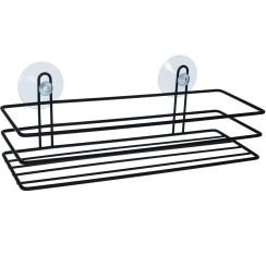 BISK Niagara cesta de baño negro 08266