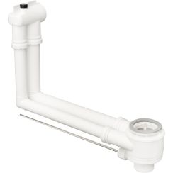 Hansgrohe sifón de lavabo tubular blanco 50005000
