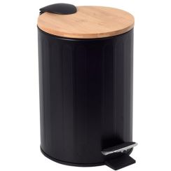 BISK Rado papelera 3 l negro 08421