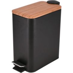 BISK Rado papelera 5 l negro 08423