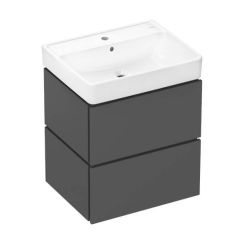 Hansgrohe Xilesa E lavabo con mueble 60 cm gris 54396760