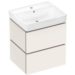 Hansgrohe Xilesa E lavabo con mueble 60 cm beige 54396780
