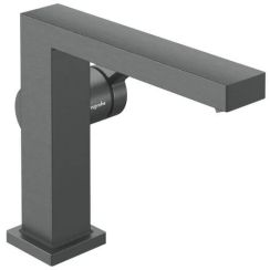 Hansgrohe Tecturis E grifo para lavabo de pie negro 73021340