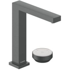 Hansgrohe Tecturis E grifo para lavabo de pie negro 73053340