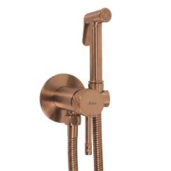 Rea Loop grifo de bidé con rociador a pared cobre REA-B3331