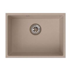 Ferro Stampo fregadero de granito 54x40 cm beige DRGS1-U/40/54SA